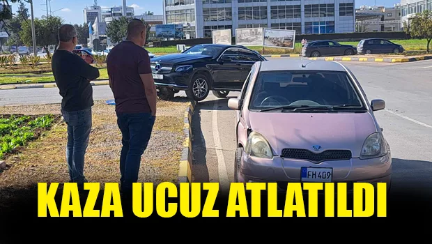 Lefkoşa'daki kazada yaralanan yok