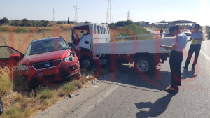 Gazimağusa Karpaz Anayolu’nda Trafik Kazası