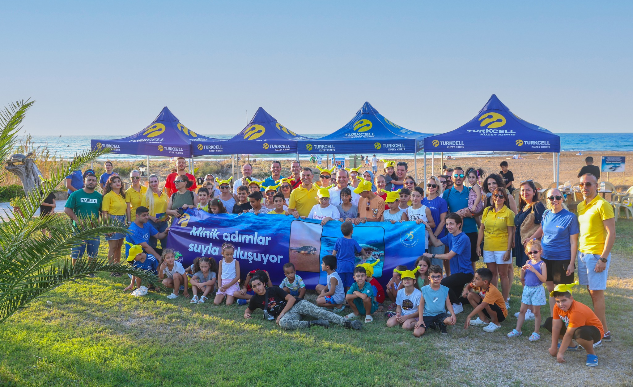 Kuzey Kıbrıs Turkcell'den Deniz Kaplumbağalarına Destek Etkinliği