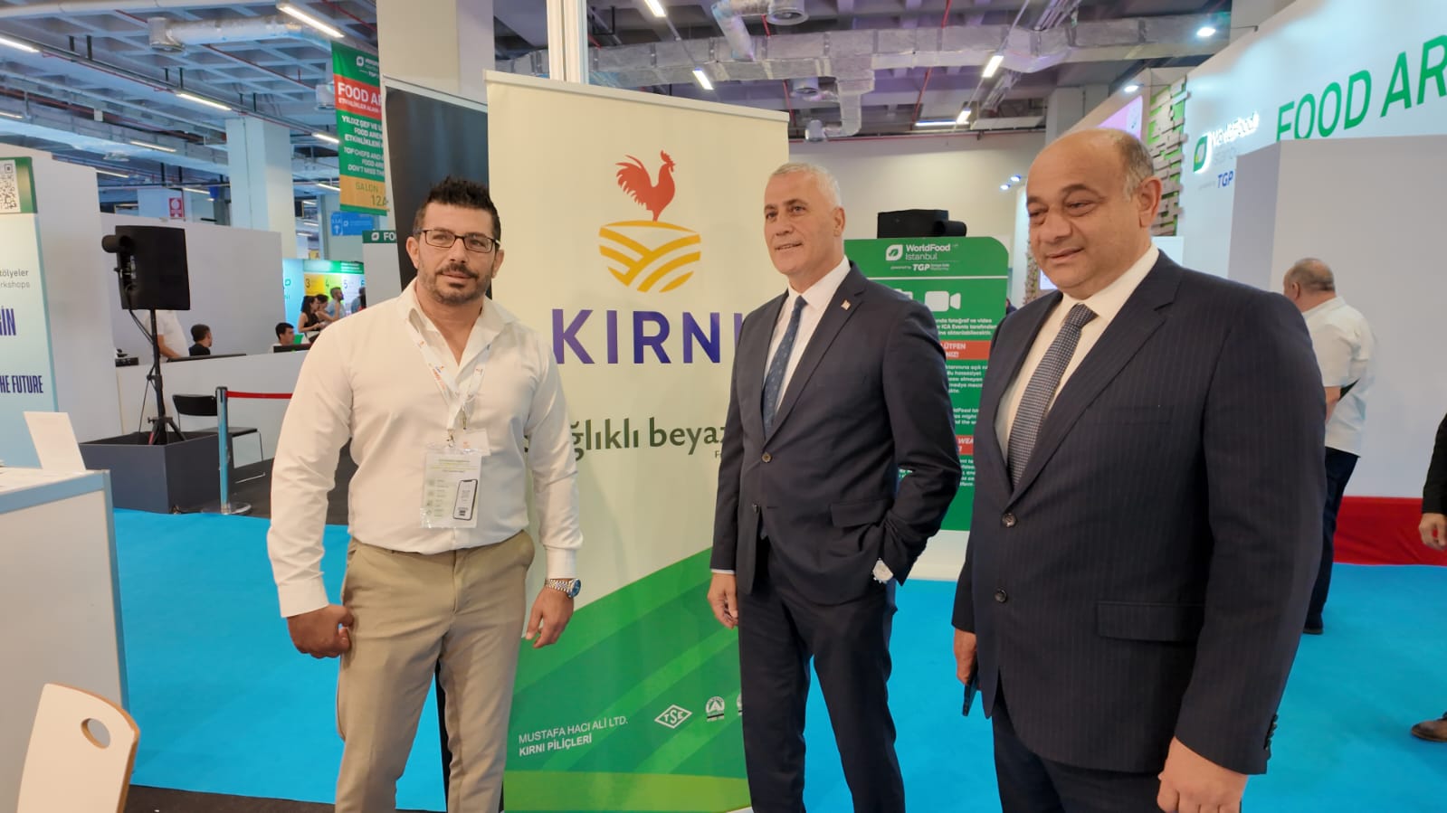 Ekonomi ve Enerji Bakanı Olgun Amcaoğlu'nun World Food İstanbul Fuarı Ziyareti