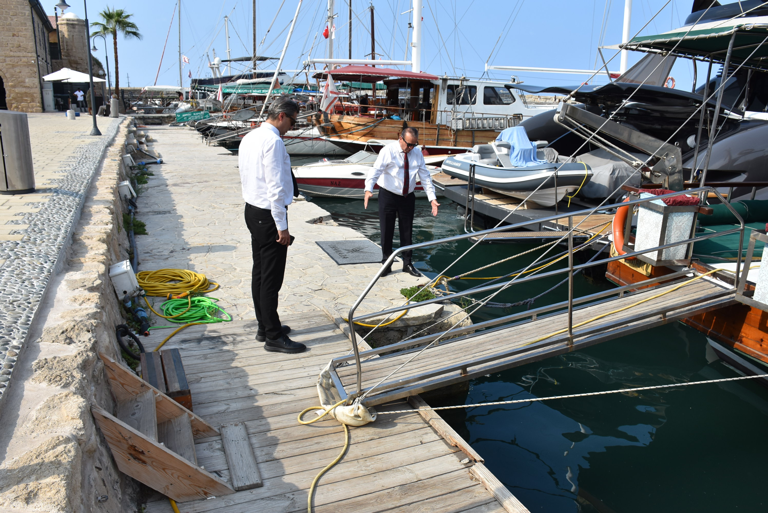 Girne Antik Limanı'nda Ahşap İskelenin Yenilenmesi Müjdesi