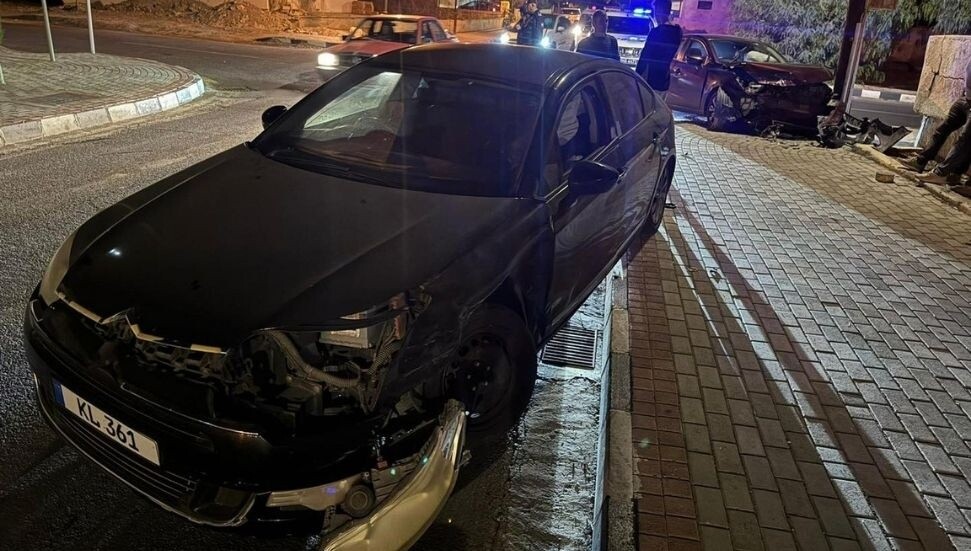 Güzelyurt'ta Trafik Kazası: İki Yaralı