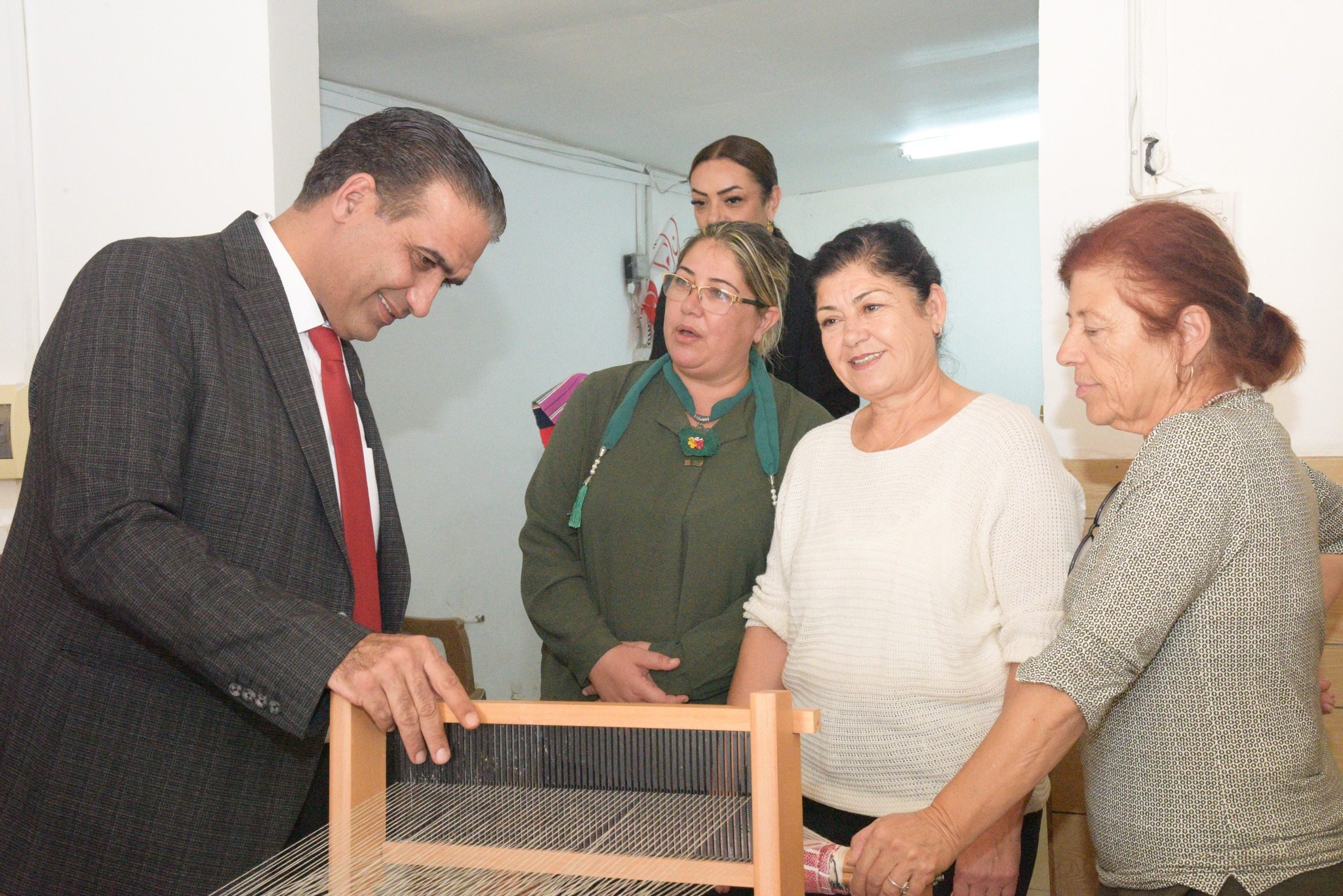 Kadına Yönelik Mesleki Eğitim ve Sosyal Destek Projesi Ziyareti