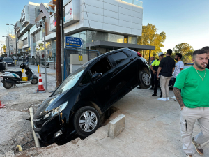 Lefkoşa'da Altyapı Çalışmaları Kazalara Neden Oluyor