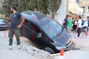 Lefkoşa'da Altyapı Çalışmaları Kazalara Neden Oluyor