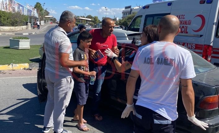 Lefkoşa'da Trafik Kazası