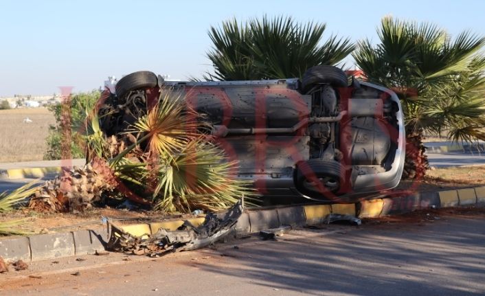 Lefkoşa'da Trafik Kazası: Bir Kişi Hafif Yaralandı