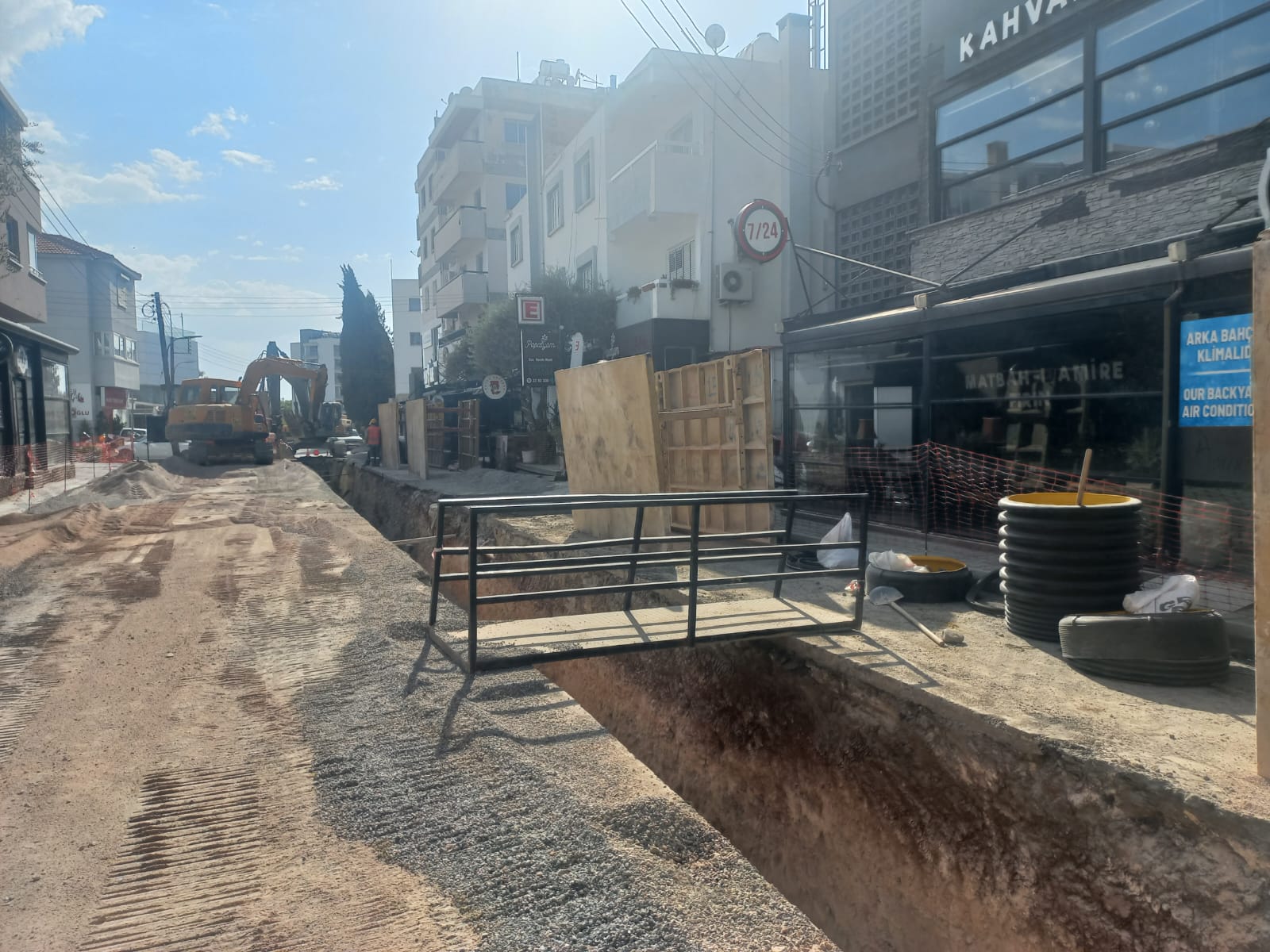 LTB Başkanı Harmancı, Lefkoşa'daki Altyapı Çalışmalarını Duyurdu