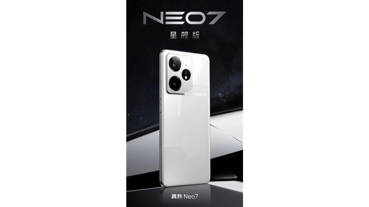 7.000 mAh bataryalı realme Neo 7’nin tasarımı aşikâr oldu!