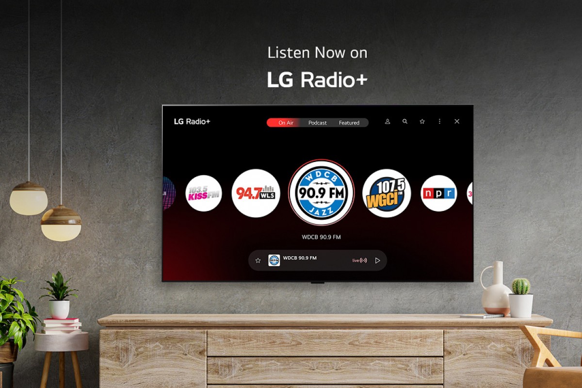 Akıllı TV ve ses aygıtları için fiyatsız LG Radio+ uygulaması çıktı