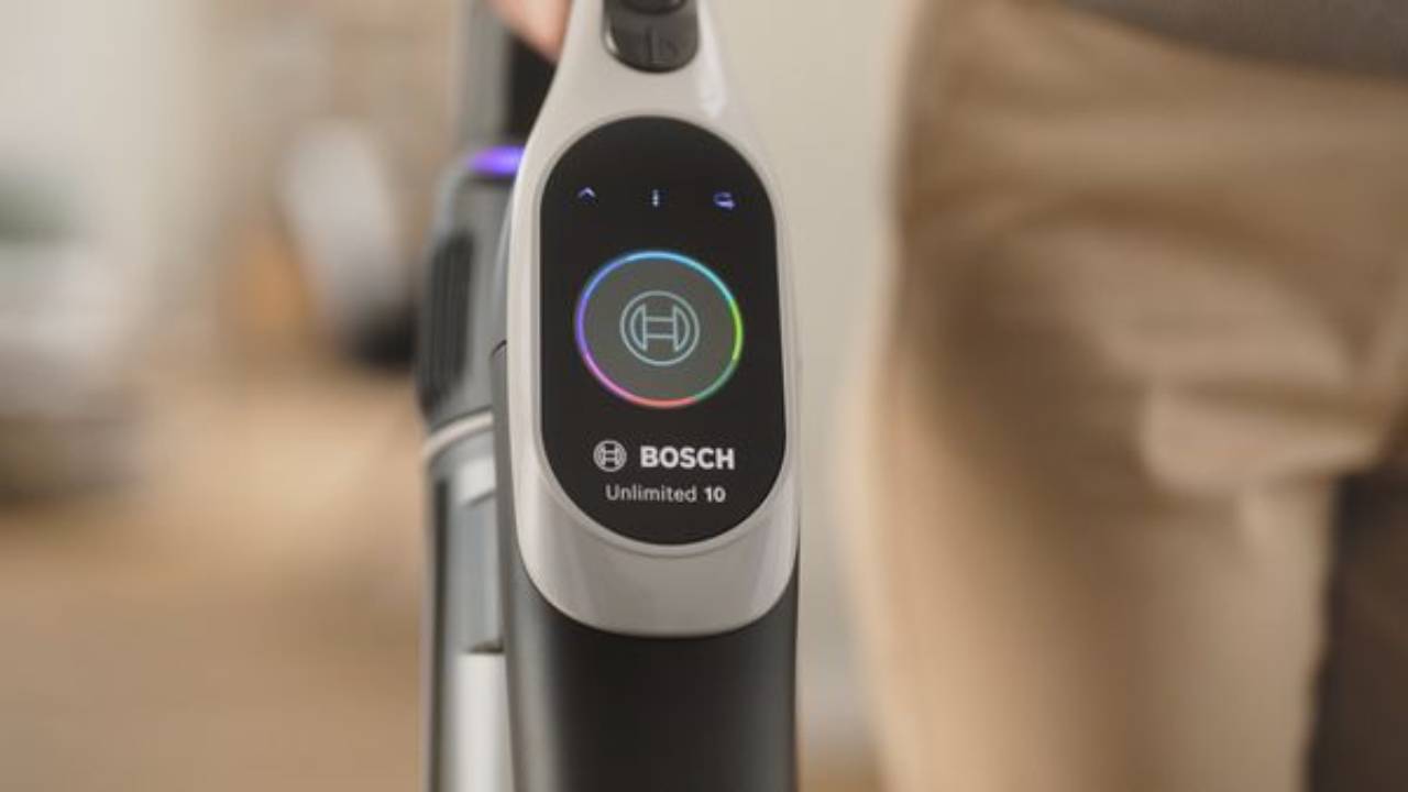 Katlanan şarjlı dikey süpürge: Bosch Unlimited 10 tanıtıldı