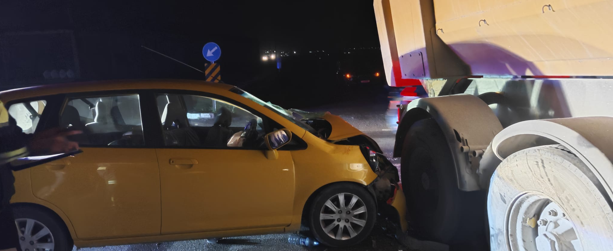 Lefkoşa-Gazimağusa Yolunda Trafik Kazası