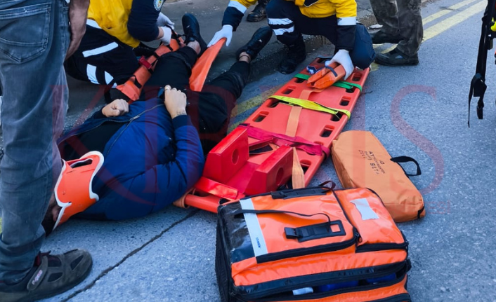 Lefkoşa'da Motosiklet ve Araç Çarpışması: Ciddi Trafik Kazası