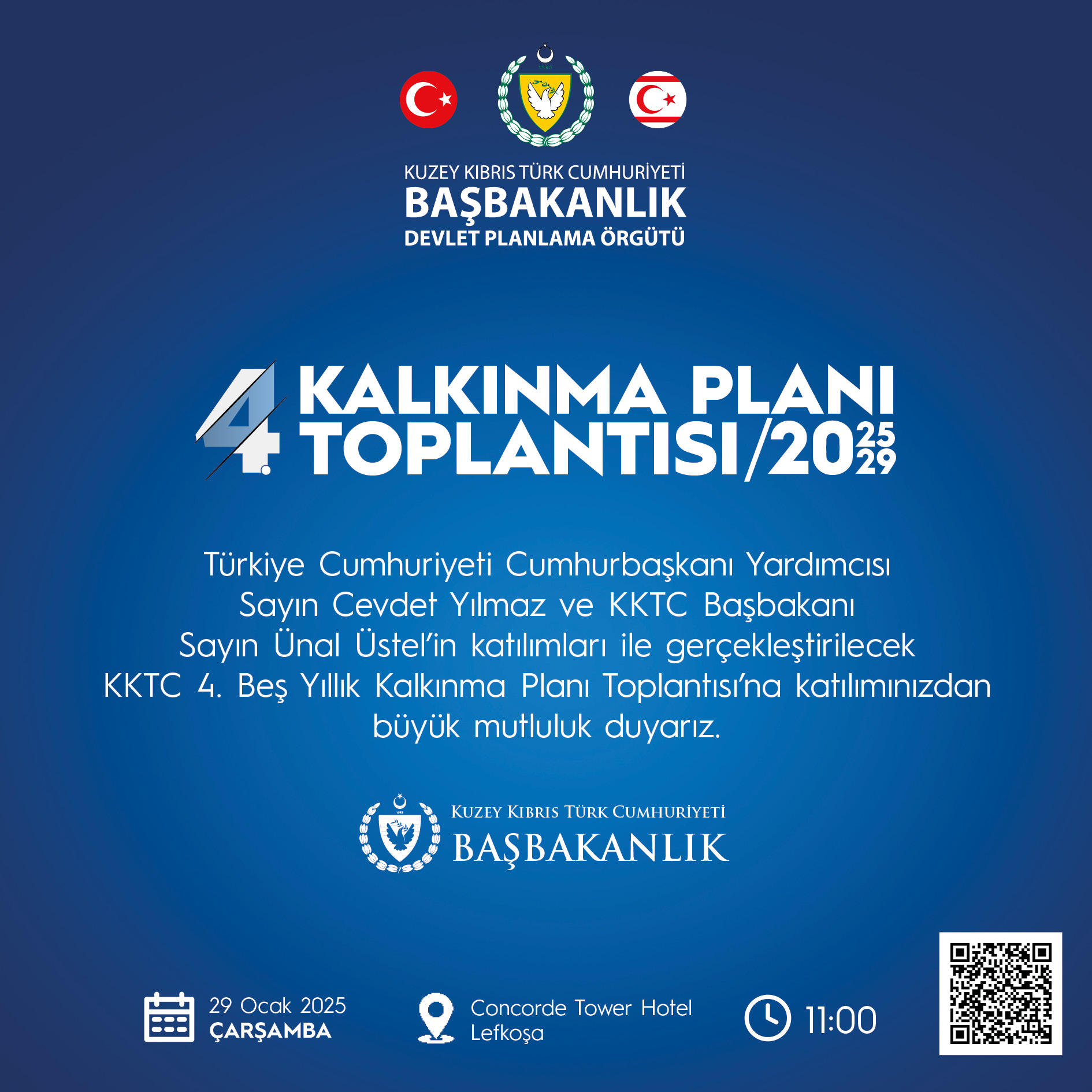 KKTC'nin Beş Yıllık Kalkınma Planı Toplantısı