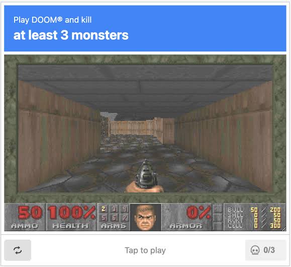 Robot musun testi yerine artık Doom oynayacaksınız!