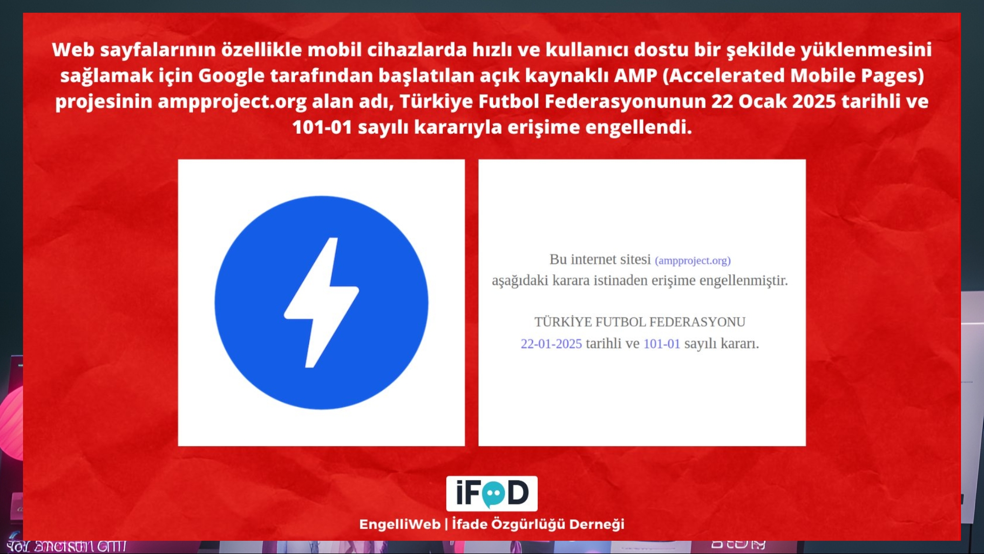 Türkiye Futbol Federasyonu’ndan, AMP projesine erişim engeli!