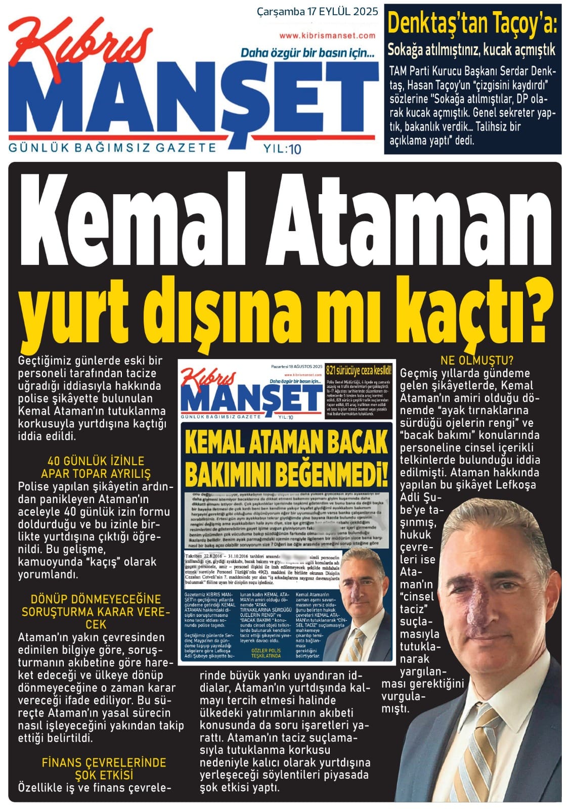 Kemal Ataman’ın Kaçış İddiasına Yeni Detaylar: Tutuklanma Korkusuyla Yurtdışına Kaçış mı? 1 Kemal Ataman’ın Kaçış İddiasına Yeni Detaylar: Tutuklanma Korkusuyla Yurtdışına Kaçış mı?